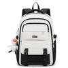 School bag Female primary school students grade 3 to 6 large-capacity backpack Strong and durable Middle school student contrasting color backpack