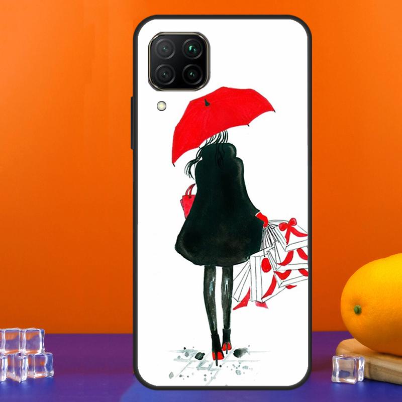 City Fashion Girl For Huawei Nova 12s 12i 11i 5T 9 10 SE Y91 Y90 Y60 Y70 Y72 Y61 P60 Pro P20 P40 P30 Lite Case