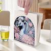 Acrylic Candle Diamond Painting Napkin Rack Decor Diamond Art Storage Rack 5D DIY Diamond Art Paper Storage Rack for Art Crafts