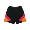 Li-Ning Wade Series Letter Print Contrast Basketball Sports Casual Shorts Men Bottoms Black AAPR347-1