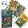 Kryształowe Tarot - Autentyczna Talia Tarotowa FLATLAND z Japońskimi Instrukcjami i 78 Kartami