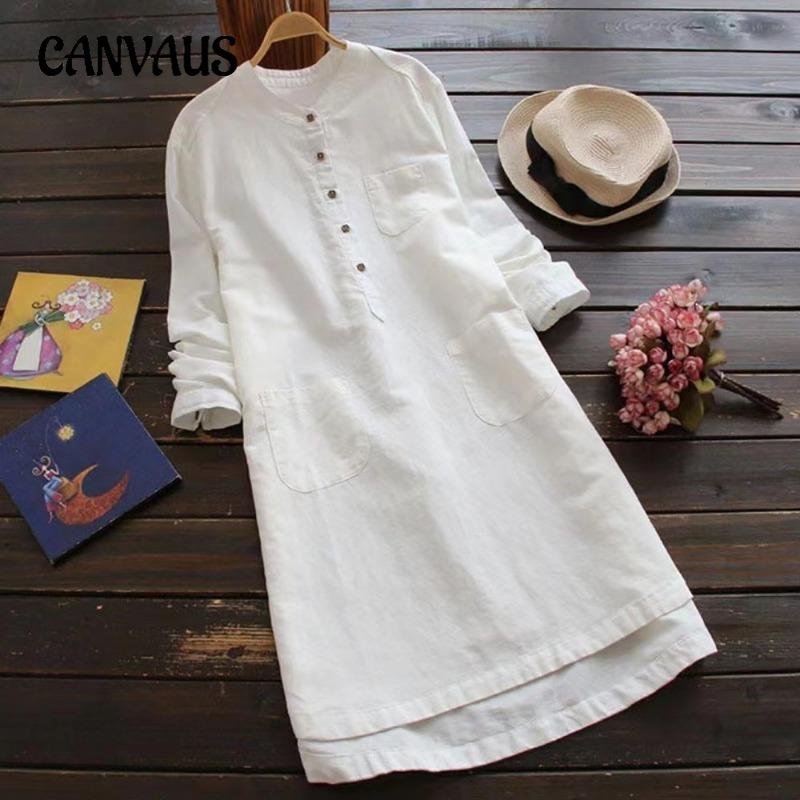 Medium and Long Long-sleeved Shirt Slim and Thin Fashionable Large-size Casual Outerwear Top