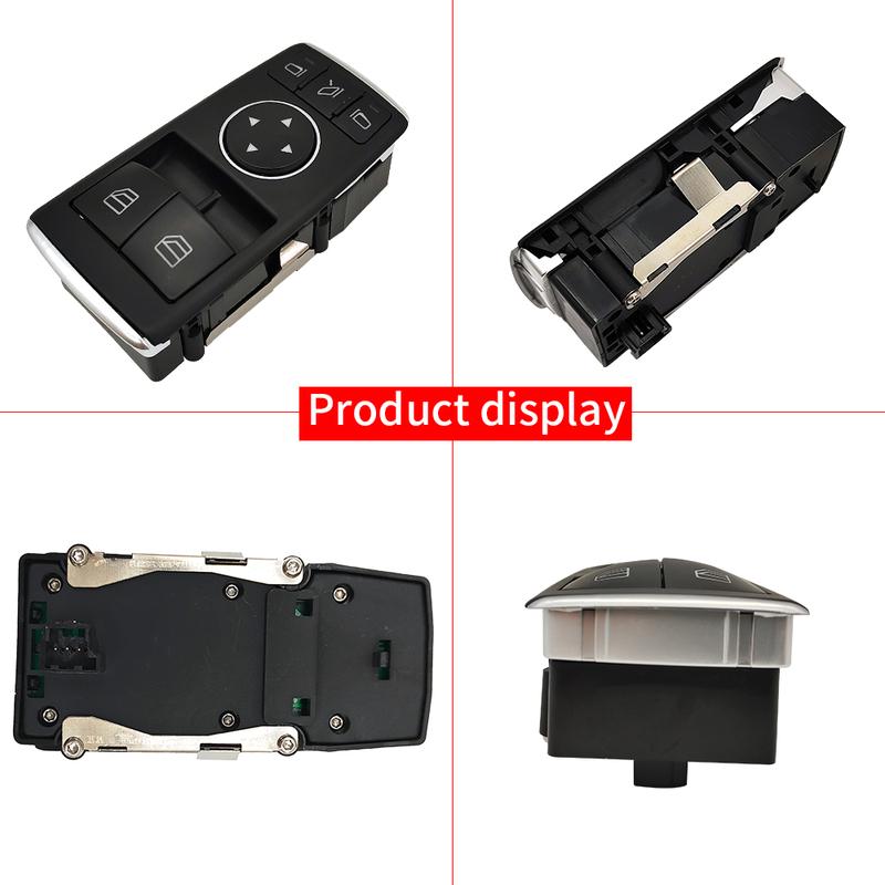 Para W204 W172 W231 Botão de interruptor de janela elétrica para Mercedes Benz C SL SLK Classe C200 C260 C63 SL400 1729506900