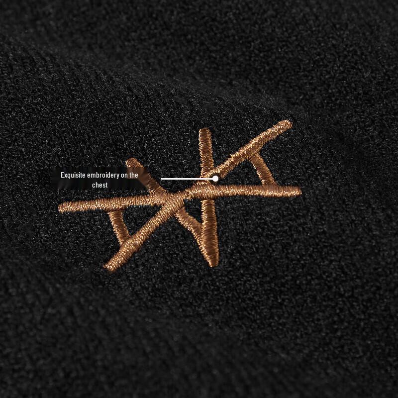 HLA Men's Lightweight Business Casual Crew Neck Knit Sweater