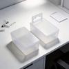 Rectangular Transparent Tool Box with Telescopic Feature for Drill Bit Storage
