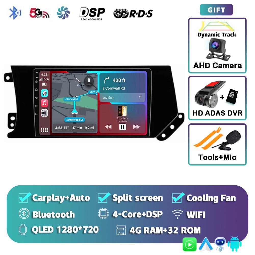 Android 14 Carplay Auto Car Radio For Haval F7 F7X 2019-2020 Multimedia Video Player Navigation GPS 8-Core WiFi+4G DSP Stereo BT