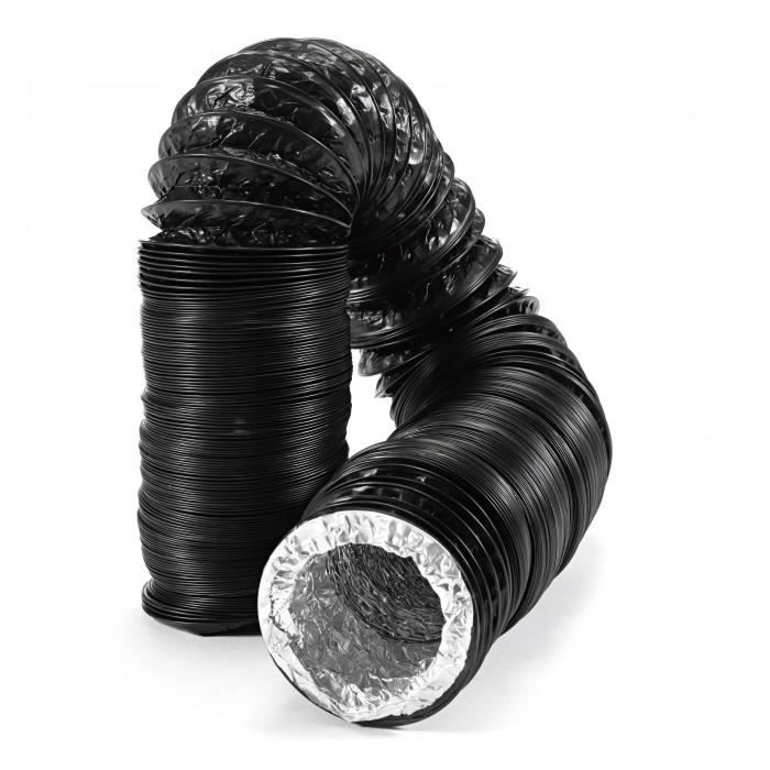 Conduit flexible combiné - STERR - CFD200 - 200 mm - 10 m - Aluminium/Polyester/PVC