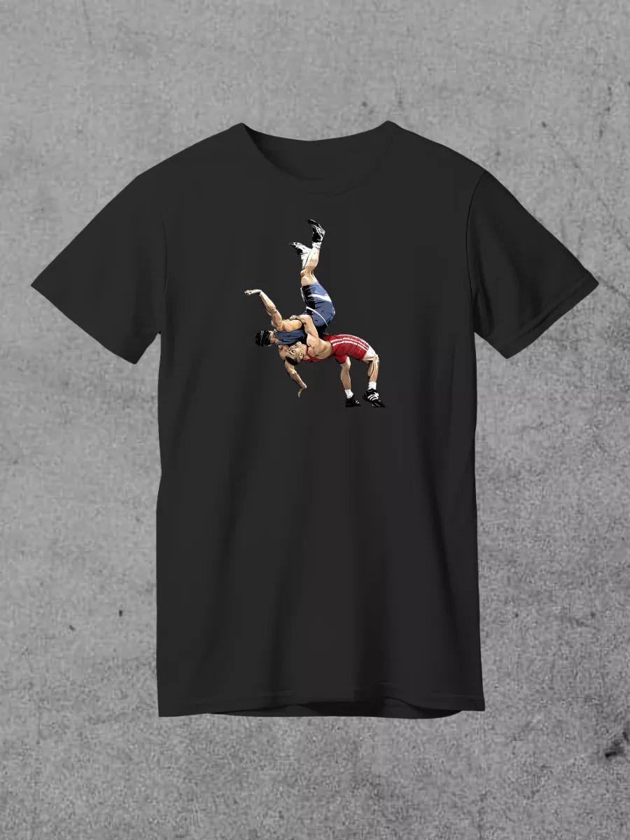 Black/white 100% cotton T-shirt with FREEDOM print XL