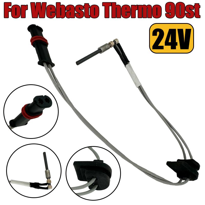 9010617A 24V Car Diesel Parking Heater Ceramic Glow Pin Glow Plug For Webasto Thermo 90st Flame Detecter 24V Truck RV Heaters