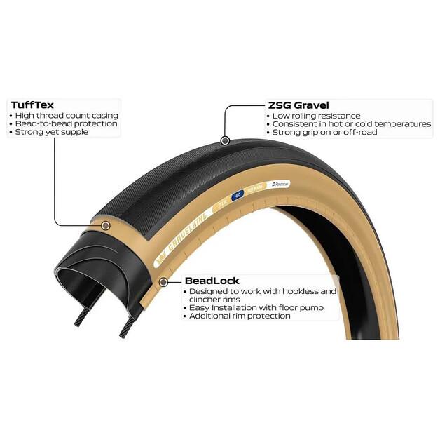 Anvelopă Gravelking Panaracer Tubeless 700C x 30