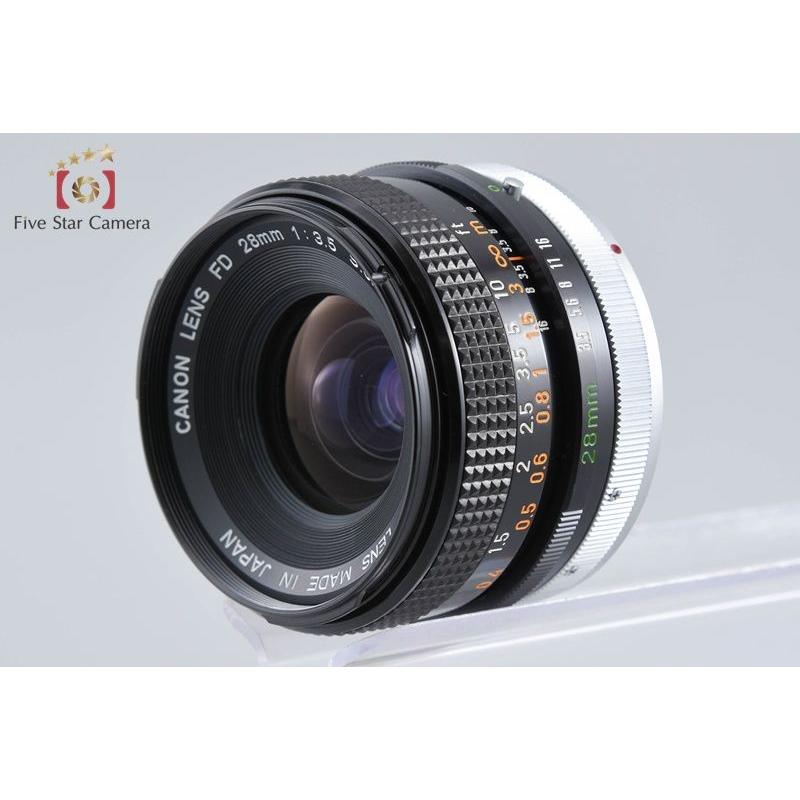 Used [Used] Canon FD 28mm f/3.5 S.C.