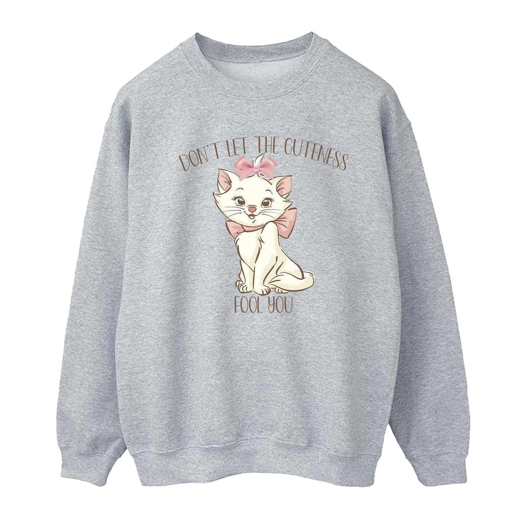 The Aristocats Womens/Ladies Cuteness Marie Sweatshirt