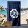 Toalla de Playa Estampada de Escocia Secado Rápido Suave Portátil Grande Rectangular Manta de Playa para Viajes Piscina