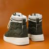 Green Boots Men Fashion Ankle Boots For Men Outdoor Casual Street Style Shoes Sneakers Men New good quality High Top Shoes Male