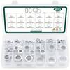600-Piece Drain Plug Gasket Set, 18 Sizes Aluminum Crush Washer Combination Set, Automotive, Crush Washer Oil Drain Plug M6 M8 M10 M12 M14 M16 M18