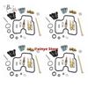 Carburetor Carb Repair Rebuild Kit for Honda CBR1100XX Super Blackbird CBR1100 CBR 1100 XX 1100XX