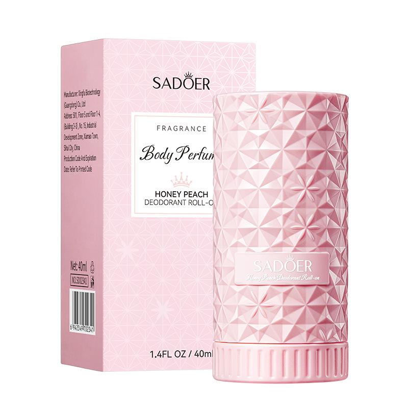 

Духи для тела ходячие шарики 40 мл SADOER аромат освежающий освежающий портативный шарик 1