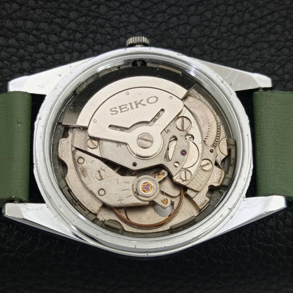 AUTOMATIC VINTAGE REFURBISHED SEIKO 6309A JAPAN MENS GREEN DIAL WATCH A443177-1