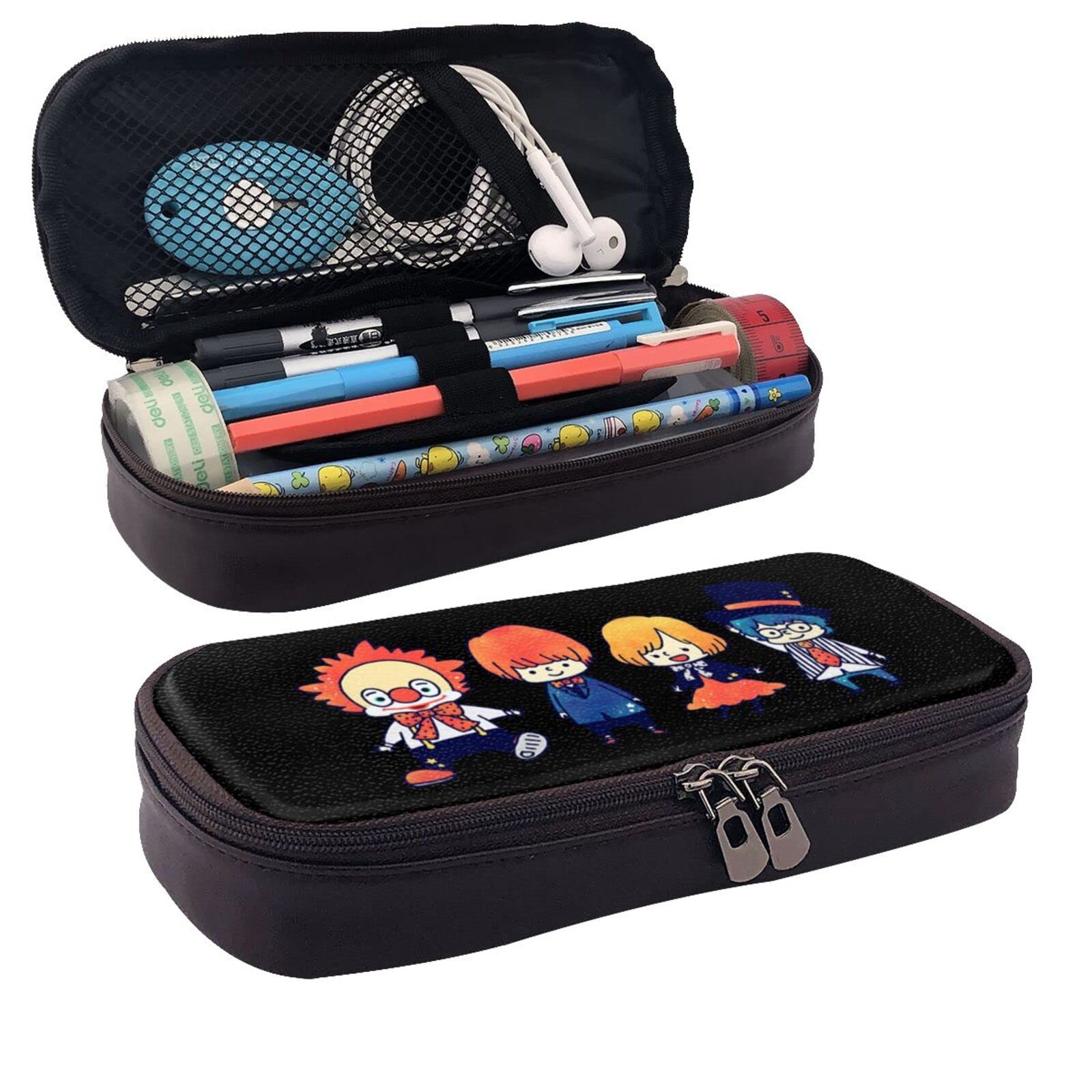 

SEKAI NO OWARI of the Pencil Stylish Large Capacity Pencil Simple Multifunctional Leather Pen Popular and Cute Anime Perfect Gift for and Middle