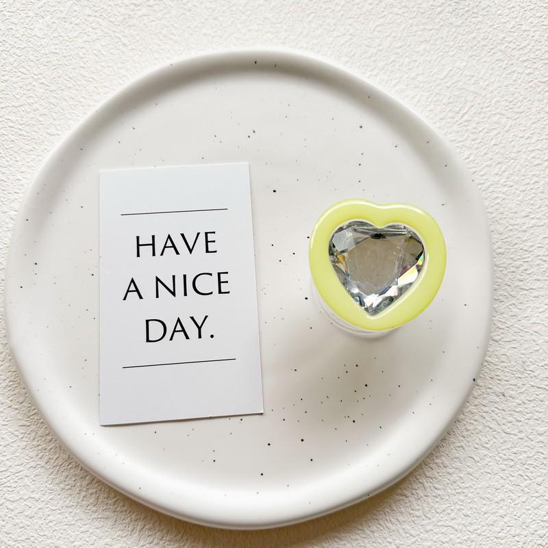

Ins Style Creative Candy Color Collision Three-dimensional Love Phone Airbag Bracket Desktop Back Sticker Stretchable Niche Wholesale