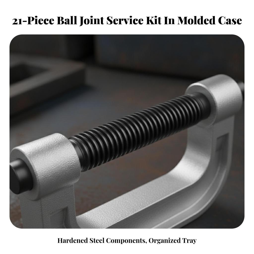 Ball Joint Press Kit with Carrying Case Professional Grade for Mechanics