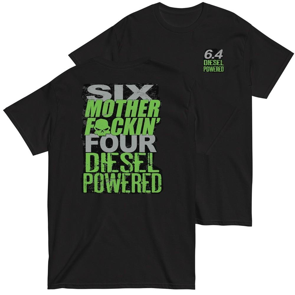 6.4 Power Stroke T-Shirt, Mens Powerstroke Shirt Diesel Truck Shirt Unisex T-Shirt XXXXL