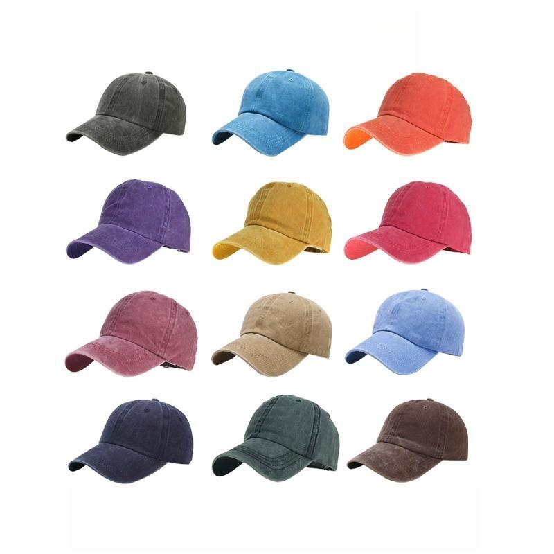 2026 New Fashion Solid Baseball Caps for Men Cap Streetwear Style Women Hat Snapback Casual Cap Casquette Dad Hat Hip Hop Cap
