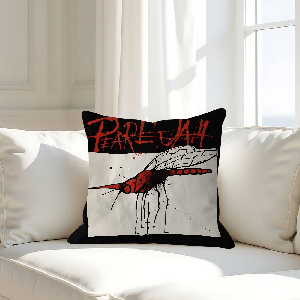 

Banda Pearl Jam Rock Pillow Anime Pillow Sofa Bed Head Pillow Cover Cushion Cover 45x45 Cm Fashion 16x16Inch
