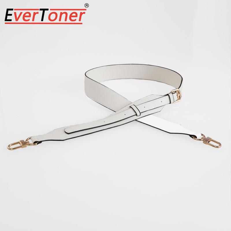 EverToner Fashion Leather Bag Straps Long Adjustable Leather Bag Strap Replacing Underarm Shoulder Straps Bag Accessory