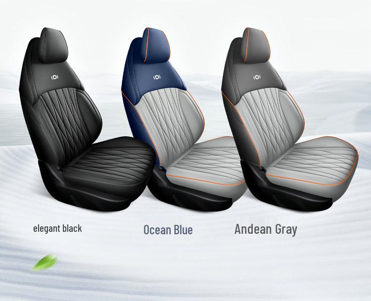 All-Season Perforated Leather Sports Car Seat Cushion for Qiyuan A05