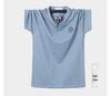 Men's Plus Size Korean Style Bamboo Knit Short Sleeve T-shirt