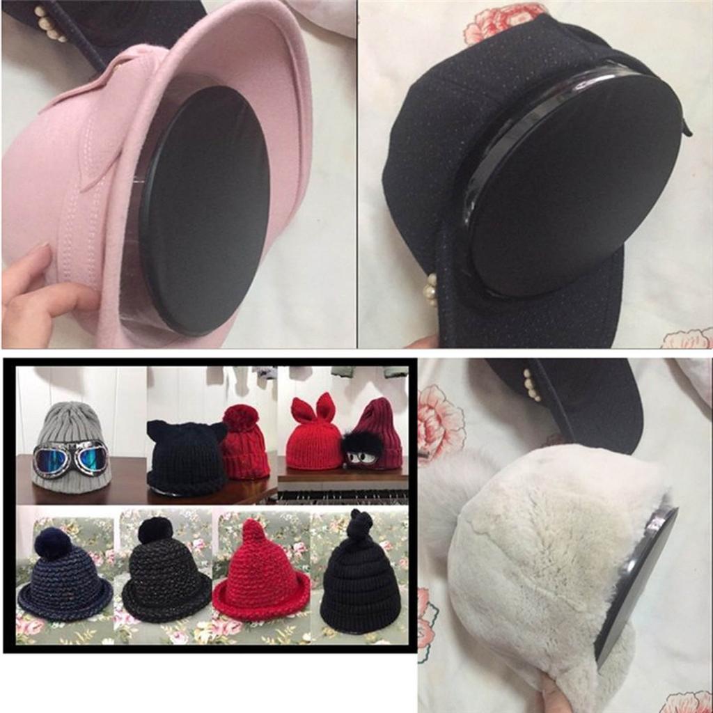Adjustable Inflatable Hat Holder Hat Presentation Stand Tabletop Dome Hat Rack Portable Inflatable Hat Hanger Holder