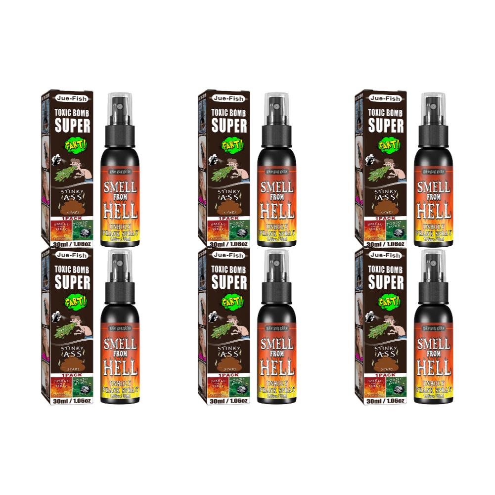 30ml Fart Gag Spray Prank Joke Plastic Smelly Stinky Gags Party Supplies Liquid Fart Gag for Adults Kids Non Toxic for Halloween