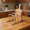 Chopping Board Holder Multi-Functional Large Capacity Cutting Board Holder for Counter for Home Apartment Rental House