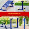 Outdoor Fitness Equipment 5-Piece Set A