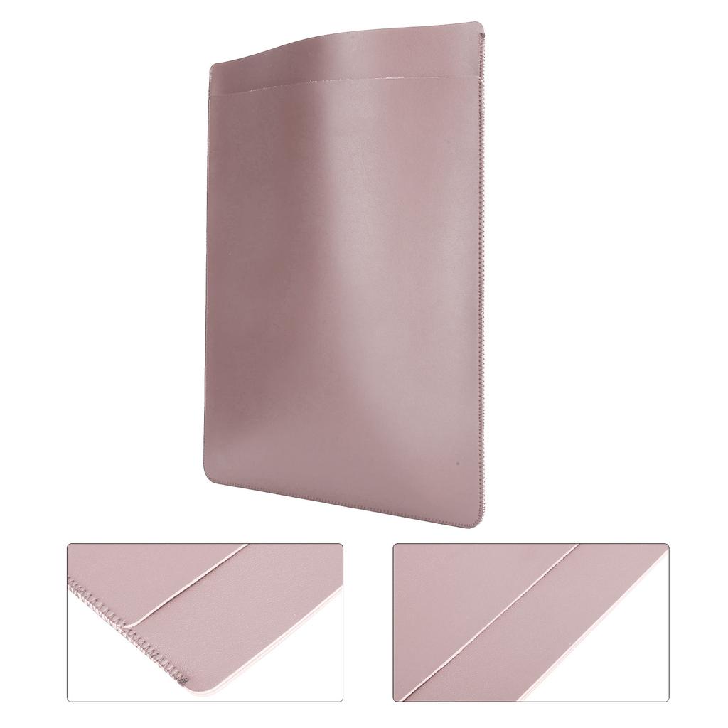 Laptop Case Various Colour Microfibre Faux Leather Double Layer Laptop Sleeve for OS X 15.4in