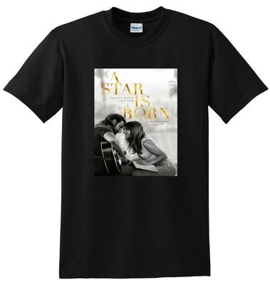 A STAR IS BORN T SHIRT 4k Bluray Dvd Cover Poster Tee SMALL MEDIUM LARGE XL Unisex T-Shirt