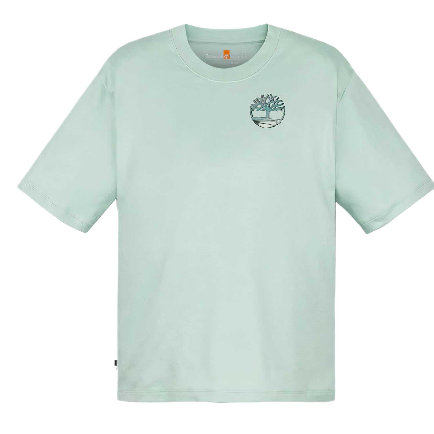 Timberland Fashion Versatile Simple Short Sleeve Drop Shoulder T-Shirt Women tops A67ZFENE XL