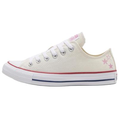 All Star Comfortable Versatile Durable Low-Top Canvas Shoes Unisex Sneakers Off-White A15504C