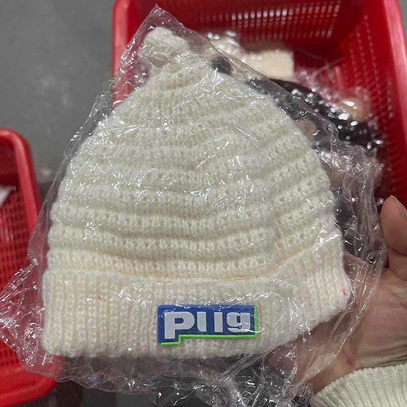 Baby Bobble Hat Cap Kids Pom Pom Beanies Caps Infant Bonnet Accessories For Baby Girls Boys 1-3Years