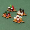 5Pcs/Lot Dollhouse Diy Accessories Miniature Coffee Can Bread Spread Fruit Sauce Jam Food Model Kitchen Decor Toy