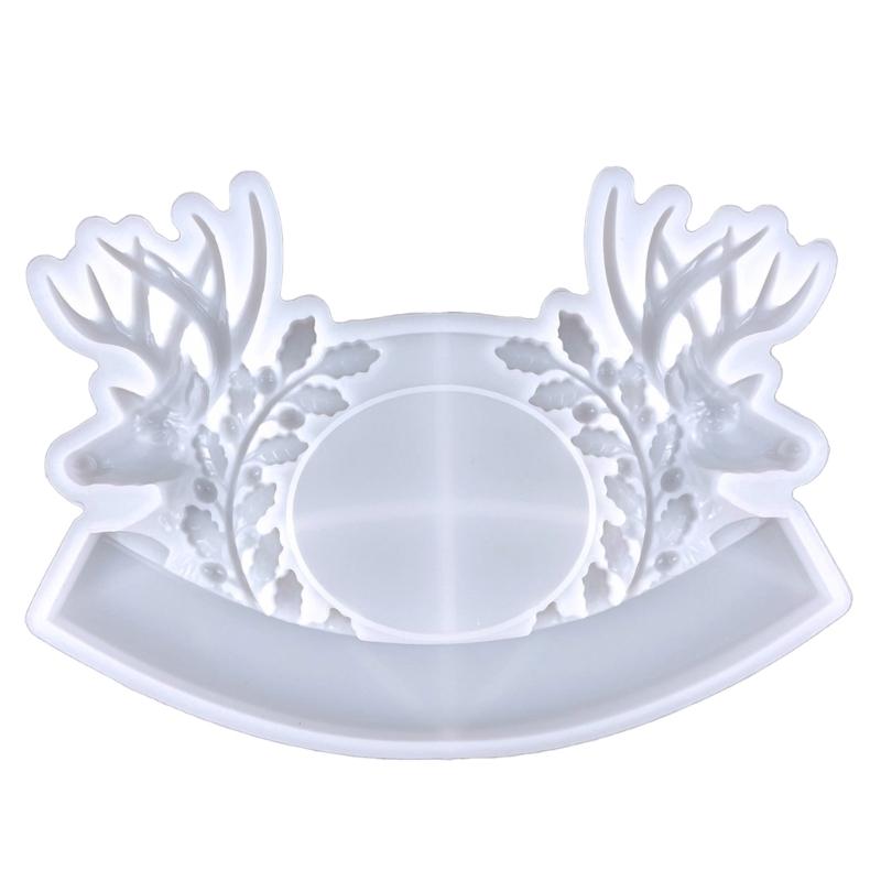 Elk Shaped Silicone Clay Molds Jewelry Tool Silicone Photo Frame Molds Epoxy Resin Silicone Moulds for Making Jewelry 1 чистый