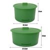 Split Bean Sprout Nursery Pots Stackable Plant Seeding Boxes  Hydroponic Plant Cultivation System