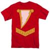 Justice League Of America Shazam Mens T Shirt Red