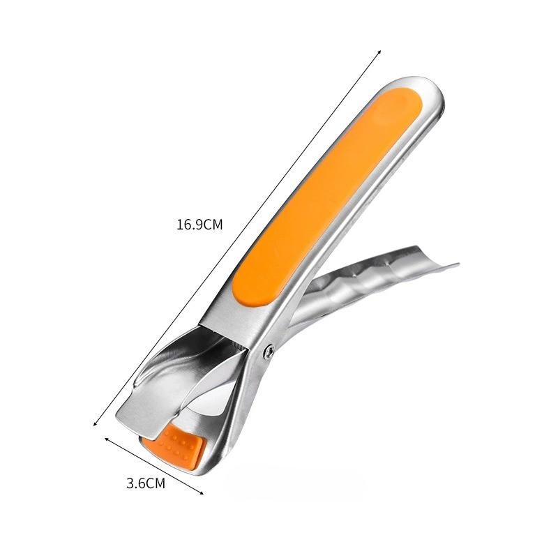 2 Pcs Multi-Function Bowl Clip Stainless Steel Anti-Scald Bowl Holder for Kitchen Gripper Clip Or Securely Lifting Hot Bowls Plates