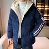 Jackets Men's Winter New Trendy Brand Down Jackets Thickened Corduroy Jackets Couples Teenagers Warm Clothes