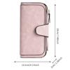 Multicolor Snap Closure Women's Wallet: Coin Purse & Phone Bag with Card Slots