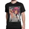 Camiseta Chainsaw Man Reze Masculina Feminina 100% Algodão Humor Camiseta Gola O Anime Filme Camisetas Manga Curta Tops Tamanho Plus
