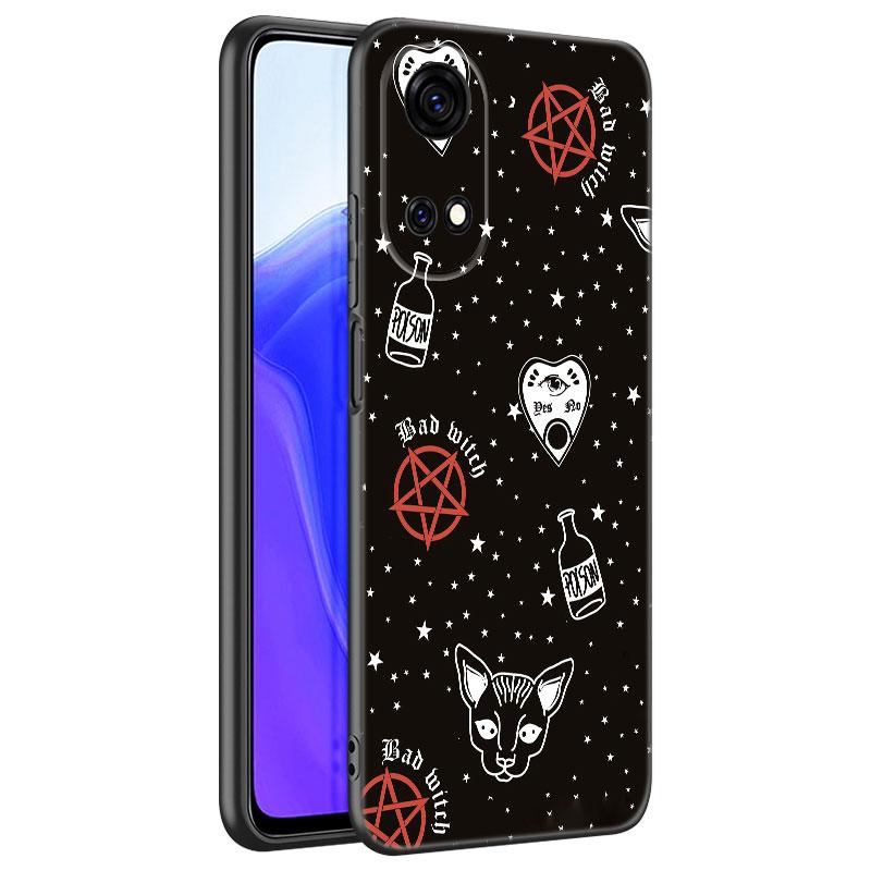 Hexen Mond Tarot Hexe Ouija Telefon Fall Für Honor 70 90 Lite X40 GT X50 ich X5 + X6A X6S X7A x8A X8B X6 X7 X8 X9 4G X9A X9B 5G