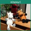Entzückendes Cartoon-Stil Fünf-Blumen-Pferd Plüschtier Weiches Stofftier Kissen für Kinder